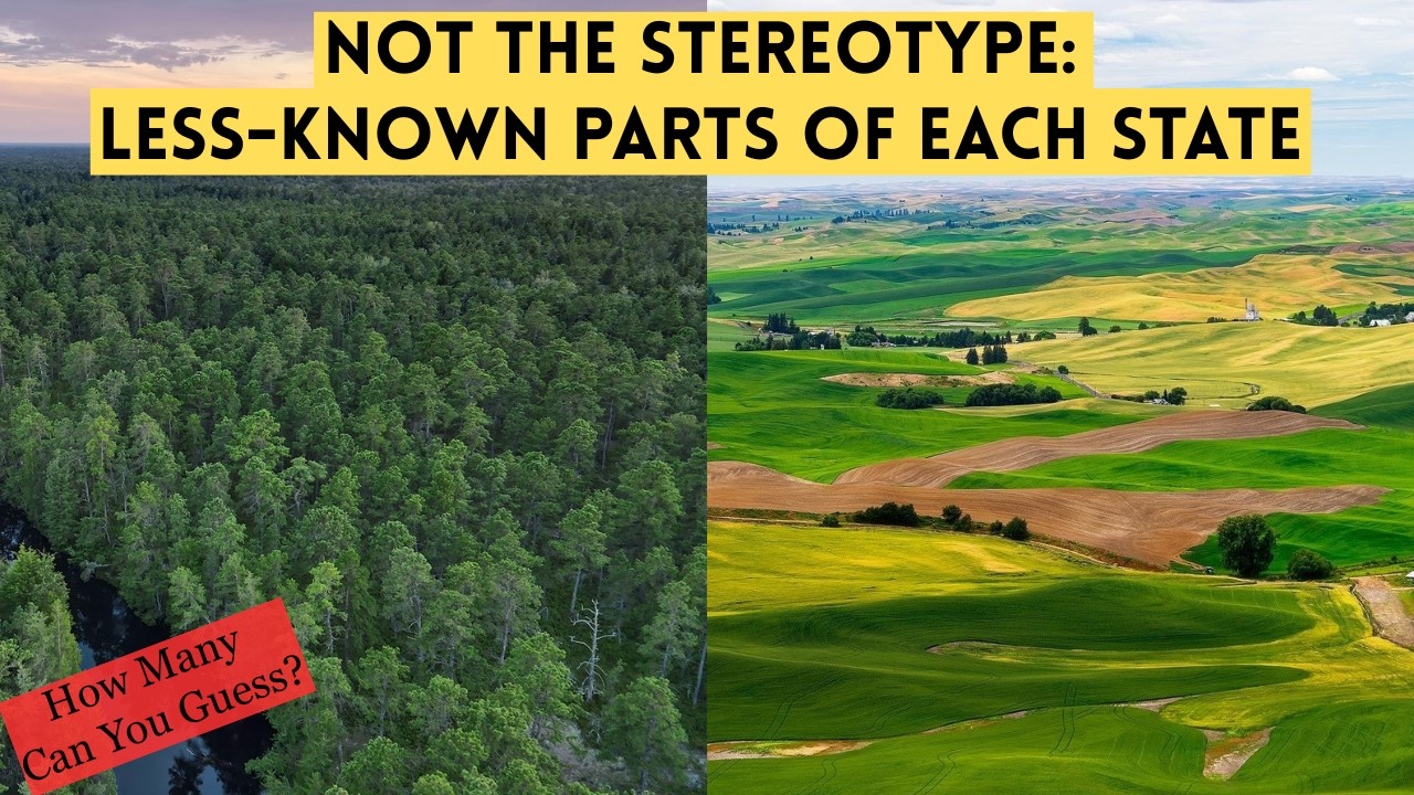 Parts of Each State That Don't Fit the Stereotype: Fool Geoguessrs with these Less-Known Places!
