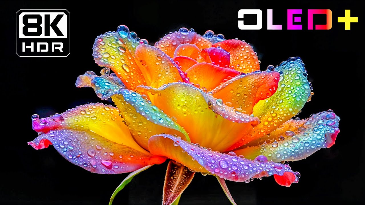 BEST OF OLED – Mesmerizing Flower Blooming in 8K HDR | Dolby Vision™