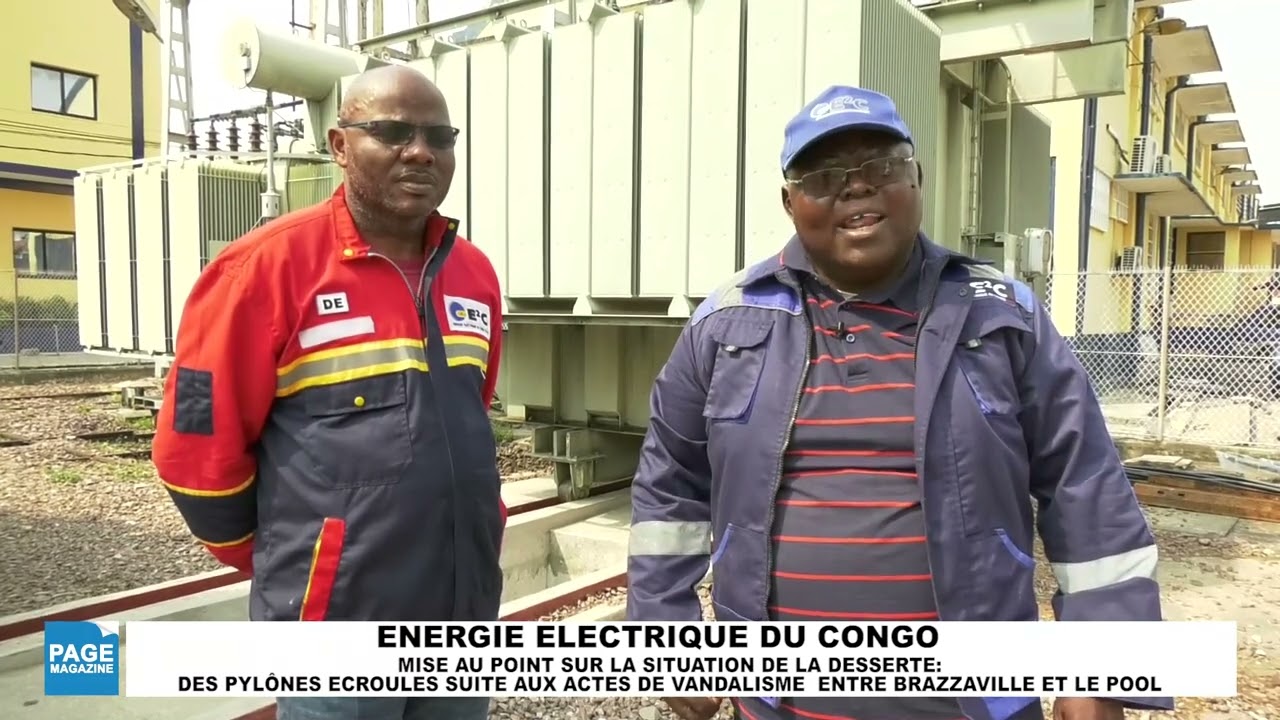 La Société d'Énergie du Congo a été victime d'actes de sabotage