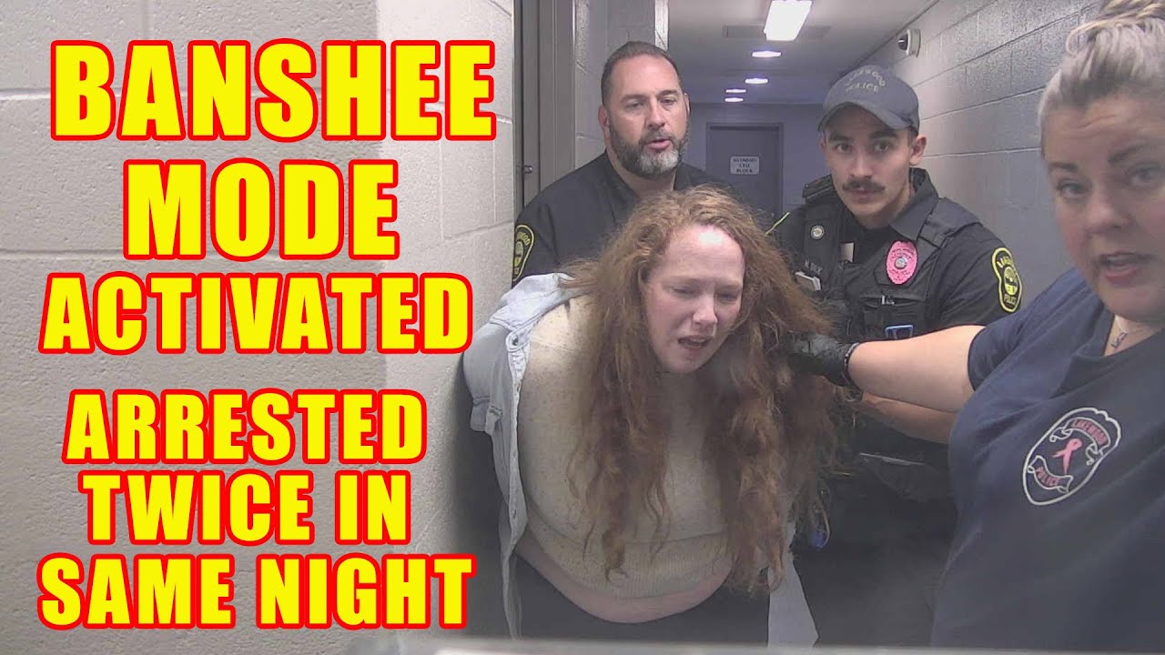 Extremely Drunk Woman Arrested Twice in the Same Night