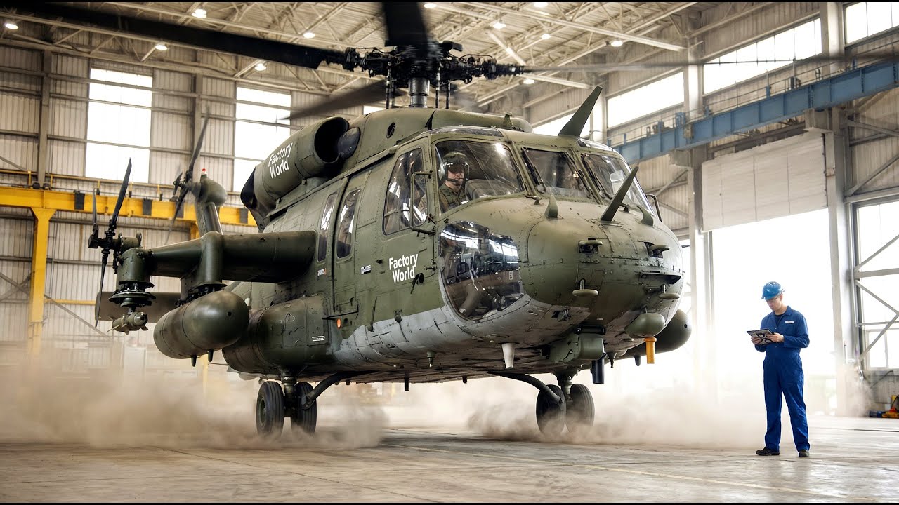Building the Giant Cobra Attack Helicopter Real Military Process