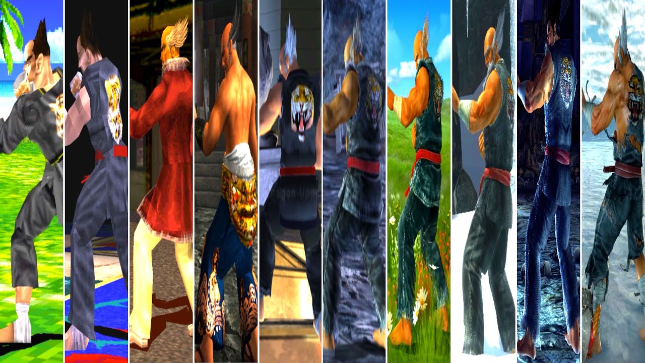 Evolution of Heihachi Mishima’s Combos(Tekken 1-Tekken 7)