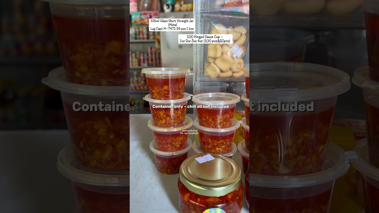 The Best Leak-Proof Chili Oil Container for Your Homemade Creations | chili oil food container