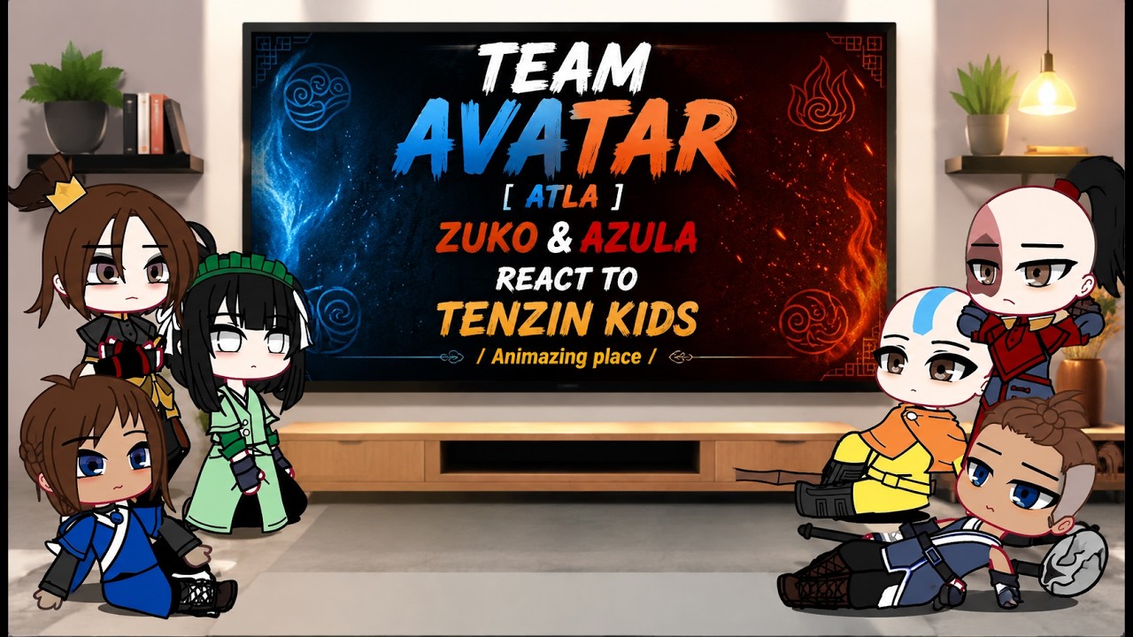 🐻‍❄️🐼TEAM AVATAR , [ATLA ] , + ZUKO AND AZULA , REACT TO MEELO , IKI , AND JINORA ,TENZIN KIDS🐼🐻‍❄️