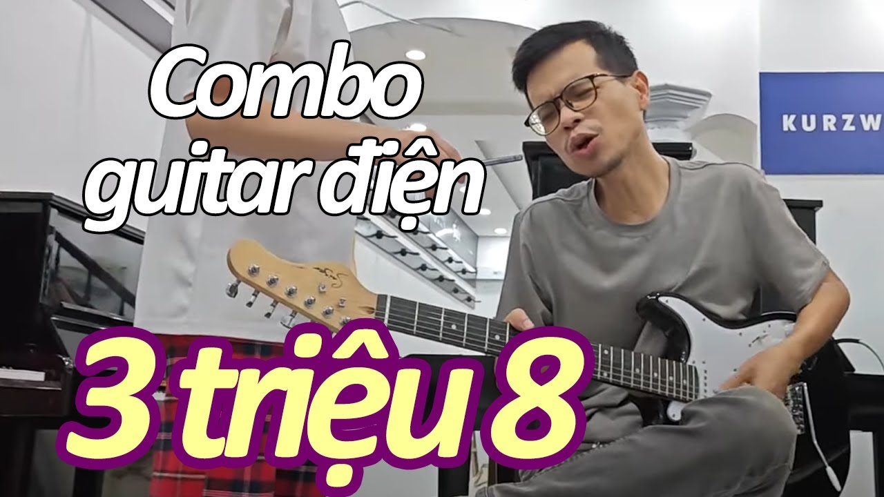 REVIEW BỘ COMBO GUITAR ĐIỆN BÁN CHẠY NHẤT NĂM 2024 - @LongNghichNhacCu
