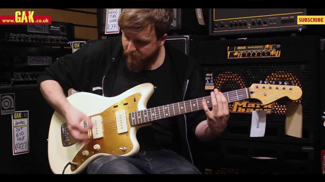 Squier - J Mascis Jazzmaster Demo at GAK