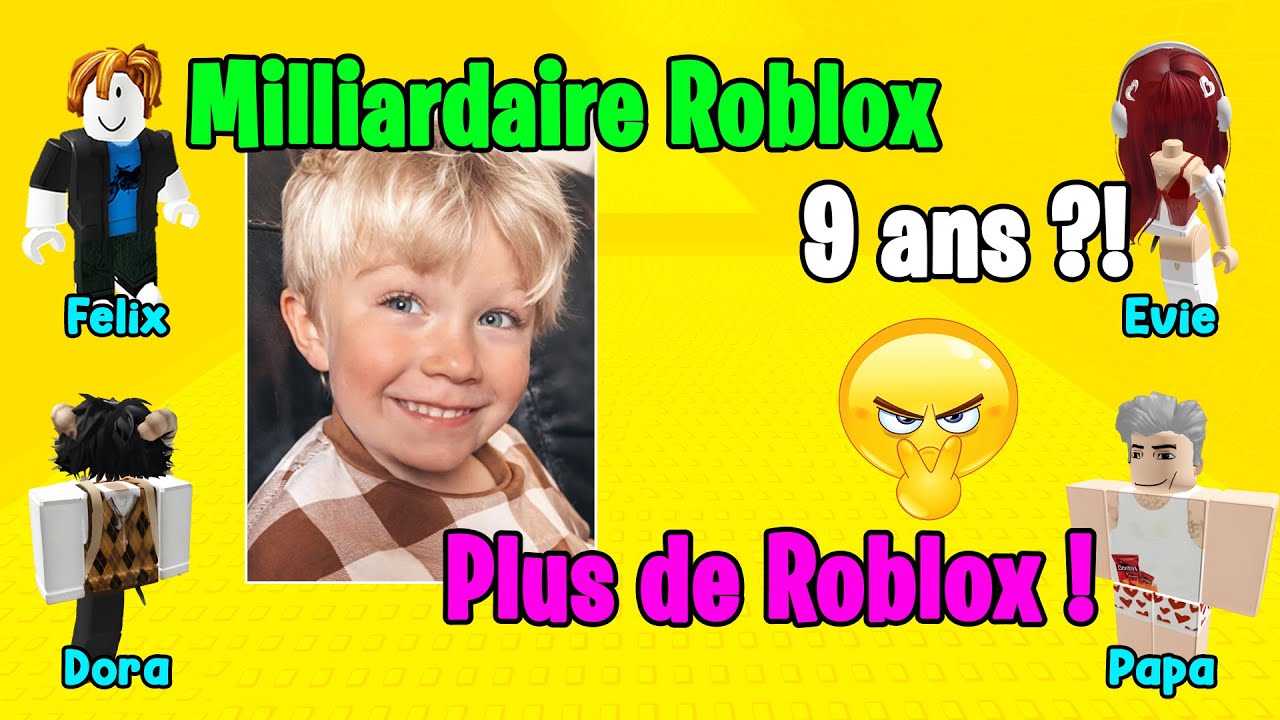 HISTOIRE ROBLOX | De novice à millionnaire à 9 ans 🌟