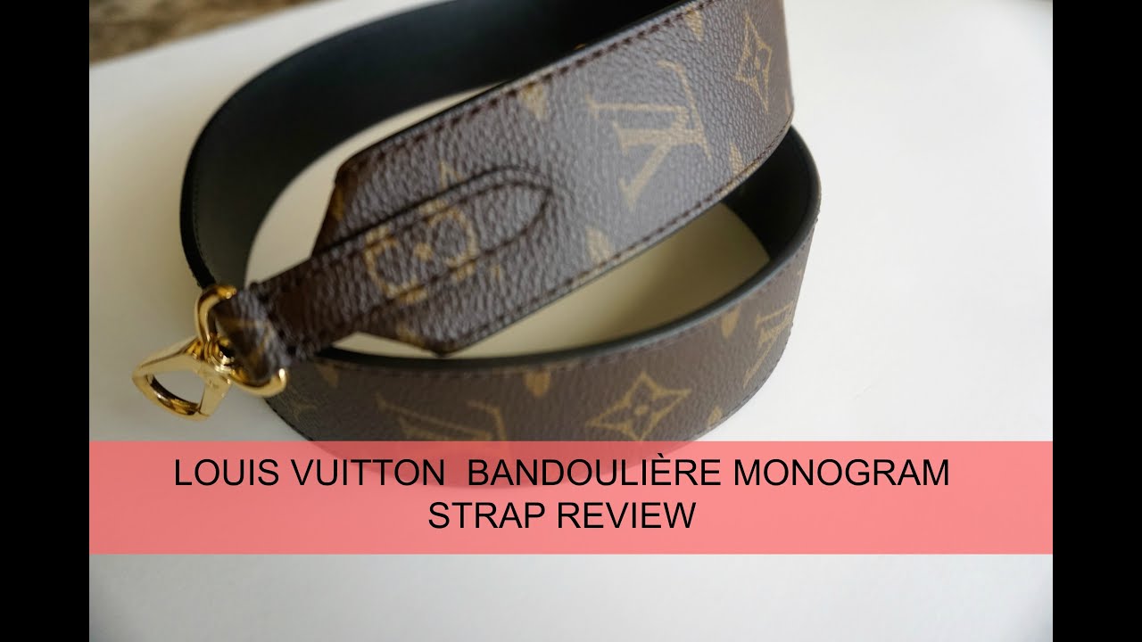 LOUIS Vuitton BANDOULIÈRE MONOGRAM Strap Review | MStyle