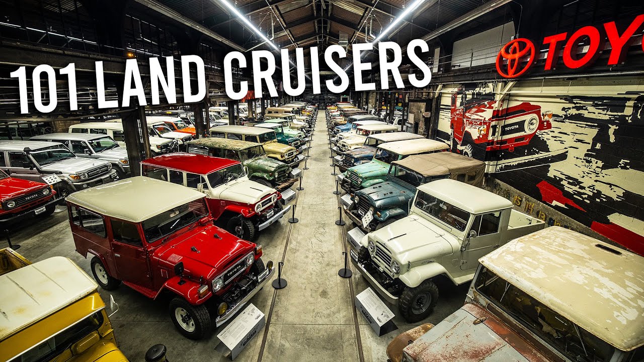 101 LAND CRUISERS Under ONE Roof - Cruiser Kurt Gives Me A Tour Of The Land Cruiser Heritage Museum