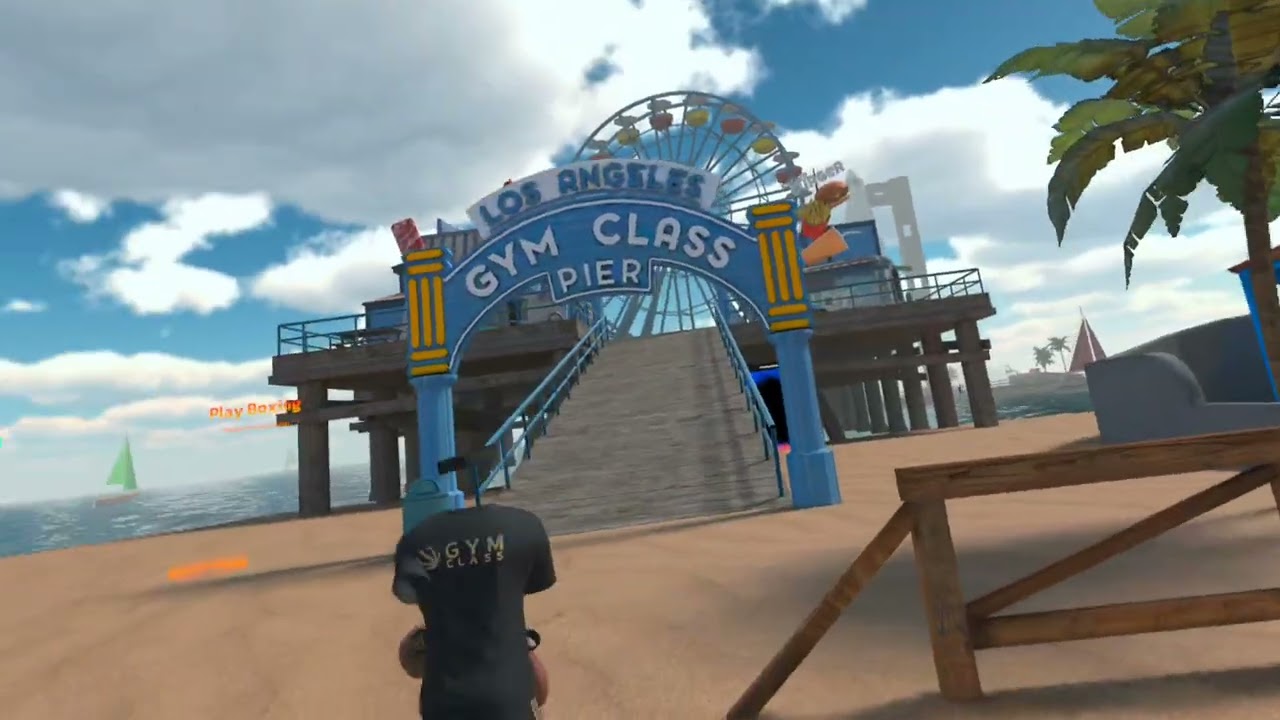 Playing gym class vr ( READ DESCRIPTION )