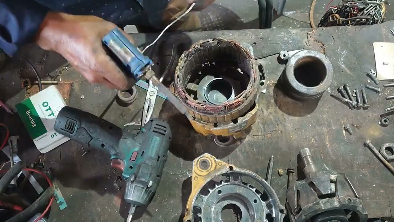 Repair Alternator 24v truck