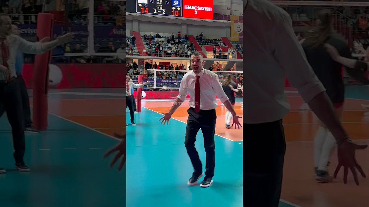 Alberto Bigarelli'nin maç sayısında yaşadığı heyecan. 👀 #shorts