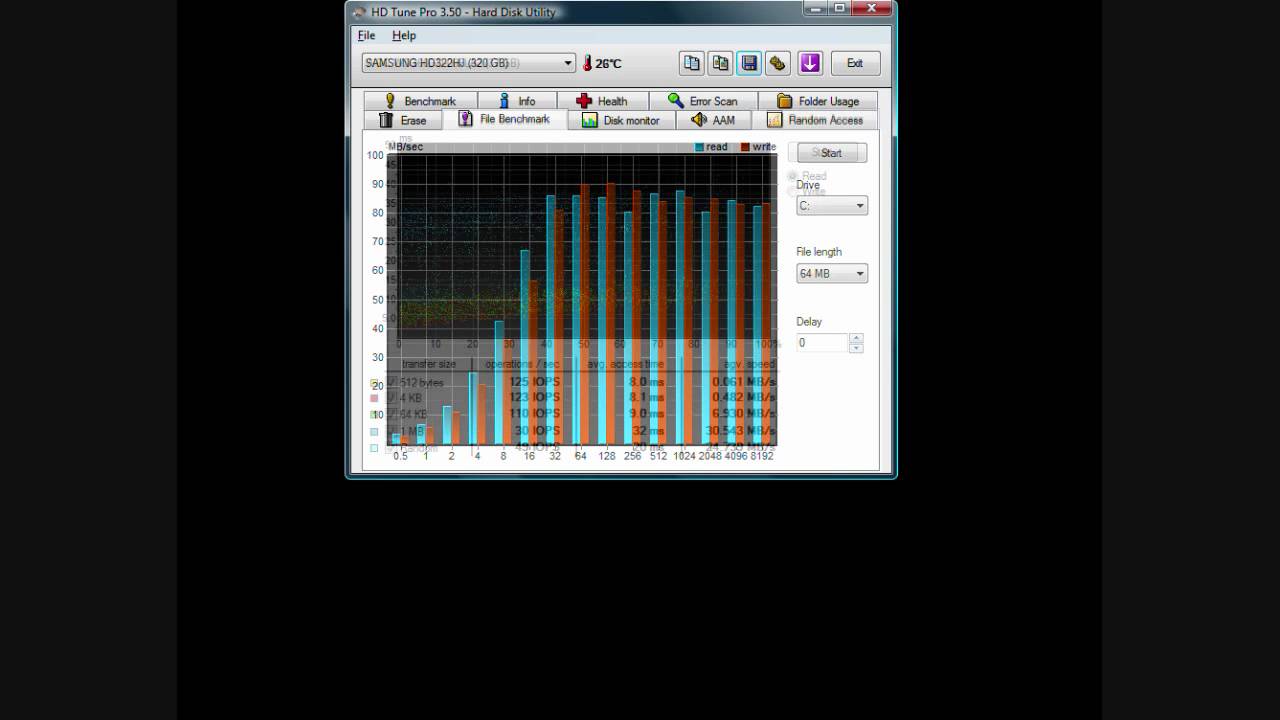 Инструкция по использованию программы HD Tune Pro