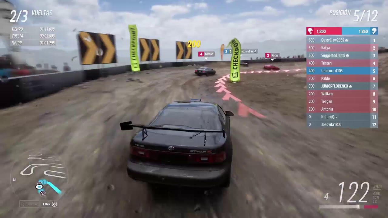 PS5 juando Forza Horizon 5