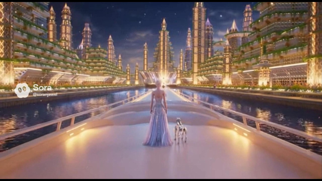 ガラスの未来都市を歩く♢Walking Through the Glass Future City — Soran Jewel