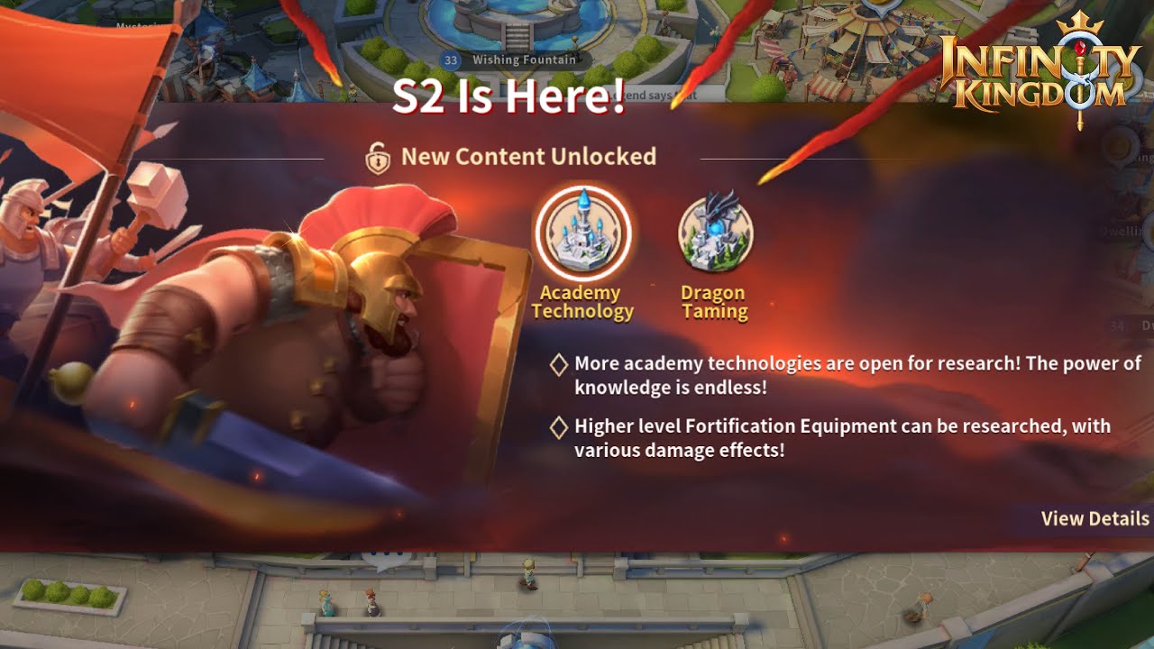 Season 2 Academy Technology Guide | Infinity Kingdom