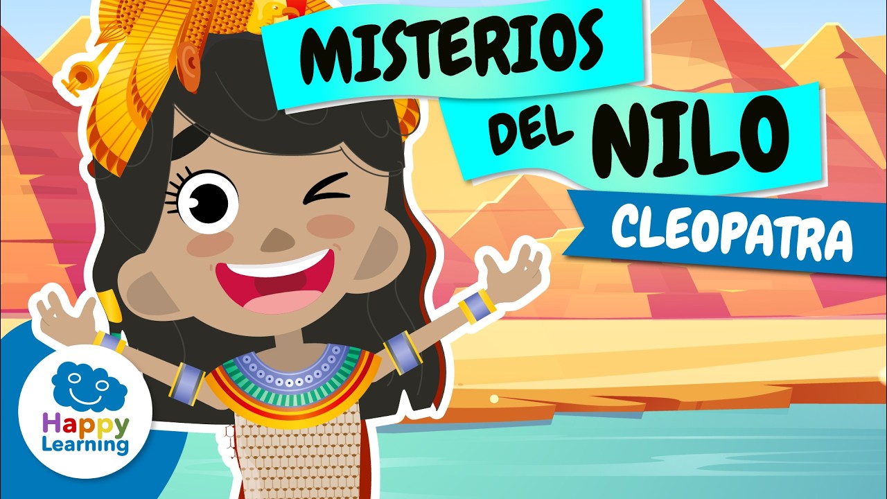 👑 CLEOPATRA: La Reina MÁS FAMOSA del ANTIGUO EGIPTO | Vídeos Educativos para Niños| @HappyLearningES