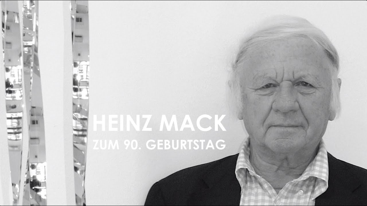 Galerie Geiger - Dem ZERO-Pionier HEINZ MACK zum 90. Geburtstag.