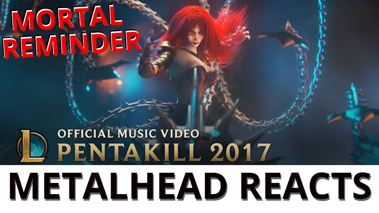 *FIRST TIME HEARING* Pentakill - Mortal Reminder METALHEAD REACTS