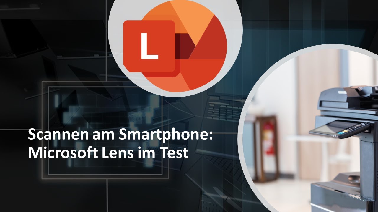 Scannen am Smartphone mit Microsoft Lens