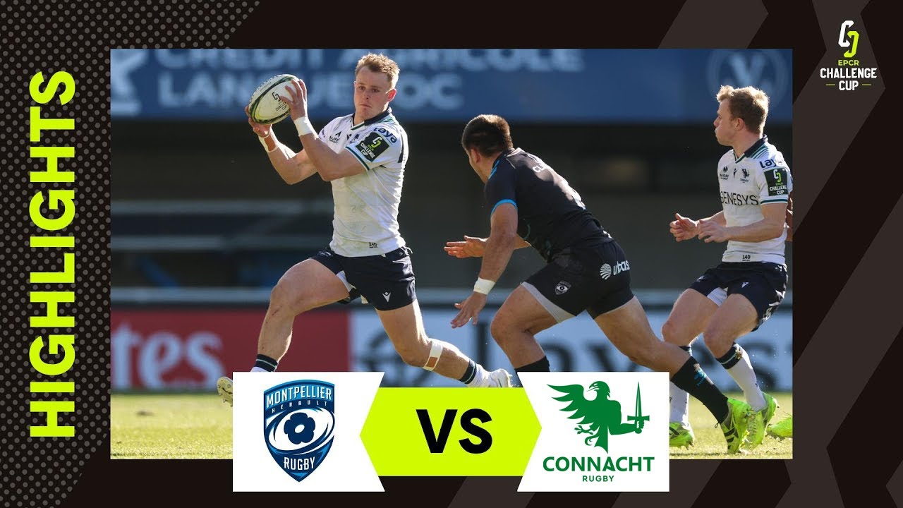 What a close game! | Montpellier HR v Connacht Rugby | EPCR Challenge Cup Instant Highlights
