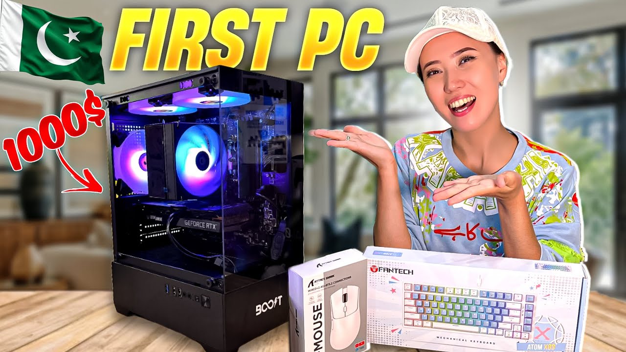 I Build my First PC Worth $1000 in PAKISTAN, Islamabad 🇵🇰