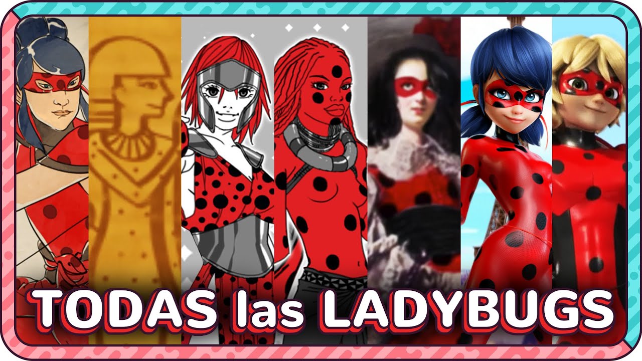 TODAS las LADYBUGS | Historia de Miraculous Ladybug