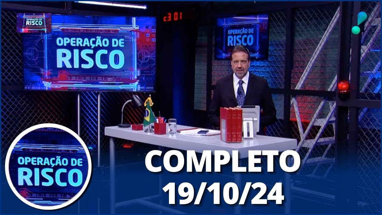 Operação de Risco: Vítima de sequestro, fuga policial, prisão de menor e mais (19/10/24) | Completo