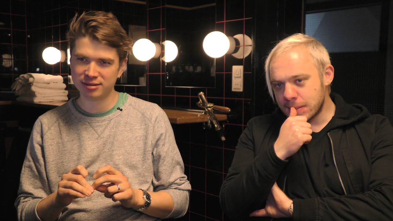 Everything Everything interview - Jonathan and Alex (part 1)