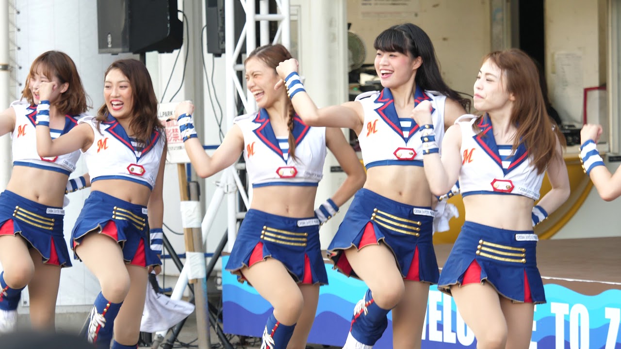「DA PUMP - U.S.A.」 チアガールが超絶カワイイ♥awesome Japanese dance. baseball cheerleaders. pom-pom girl