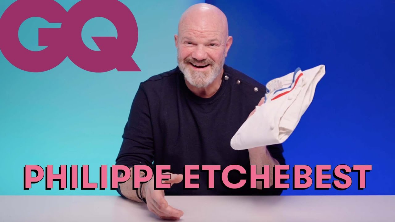 Les 10 Essentiels de Philippe Etchebest (baguettes de batterie, casquette et veste de MOF) | GQ