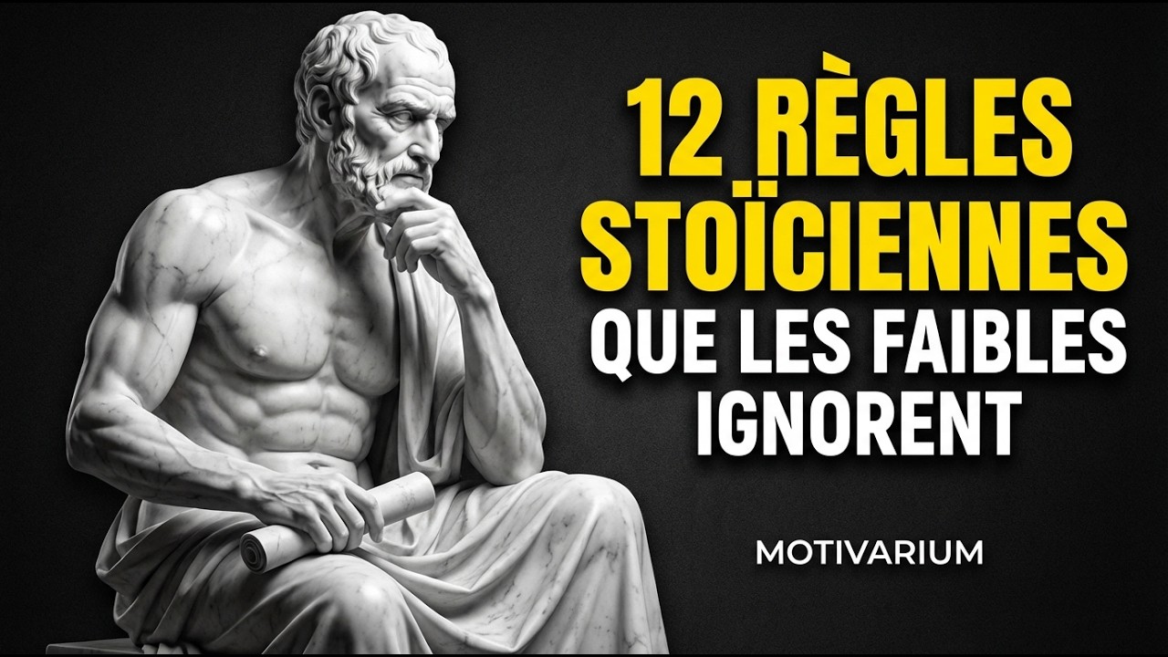 DEVENEZ INVINCIBLE EN 2026 -  LES 12 RÈGLES STOÏCIENNES QUE LES FAIBLES IGNORENT