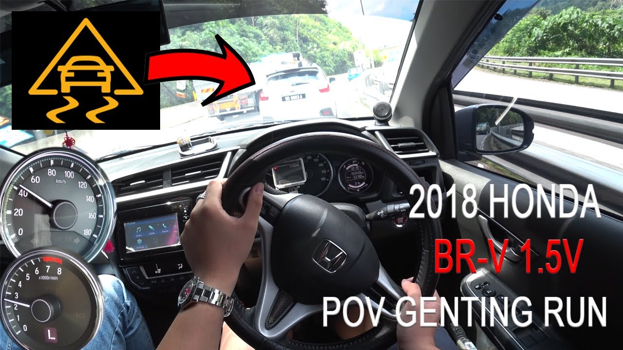 Part 2 | 遇到快车 Subaru XV | 2018 Honda BR-V 1.5V | Malaysia #POV [Genting Run 冲上云霄]