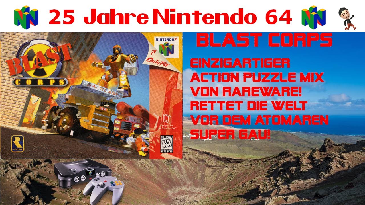 25 Jahre N64 Blast Corps Review