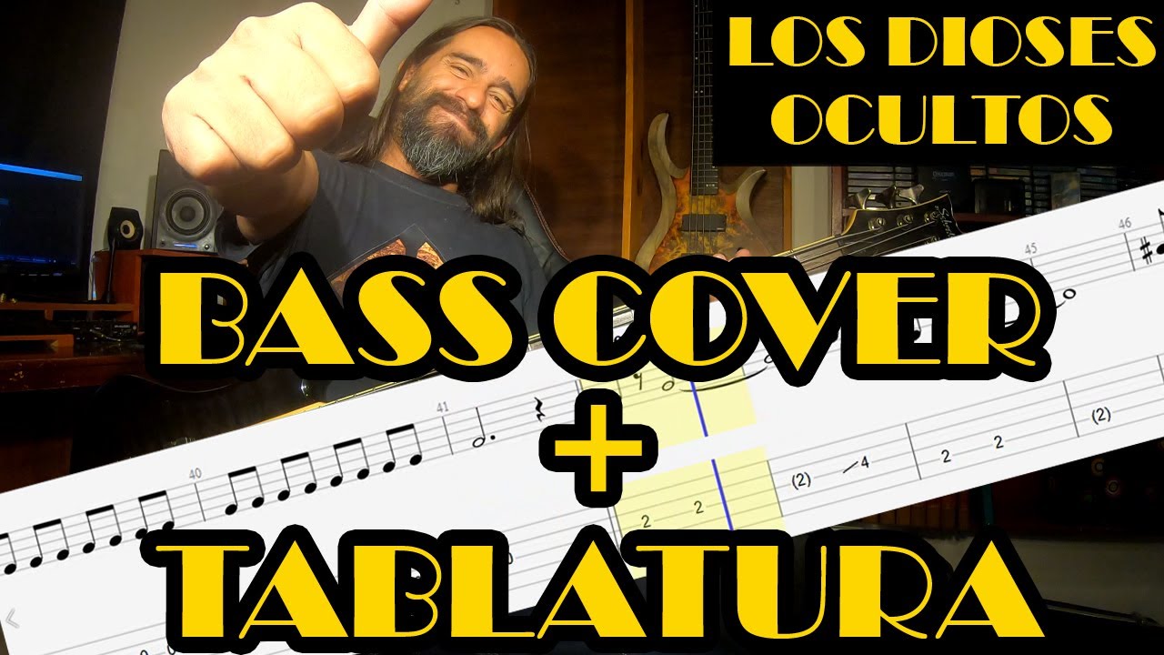 Los Dioses Ocultos – Caifanes – Cover en Bajo – Bass Cover + Tablatura