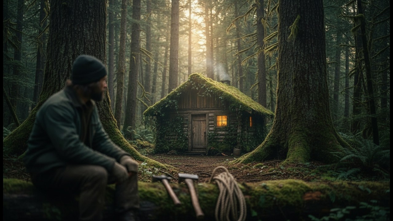 A Lonely Builder Created a Secret Forest Cabin No One Discovered for Years