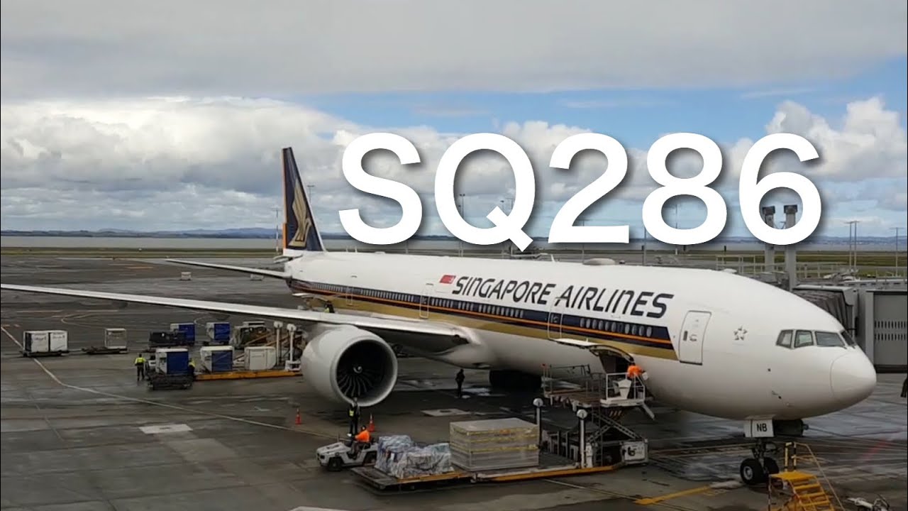 SQ286 | 777-300ER | AKL-SIN | Economy | Trip Report