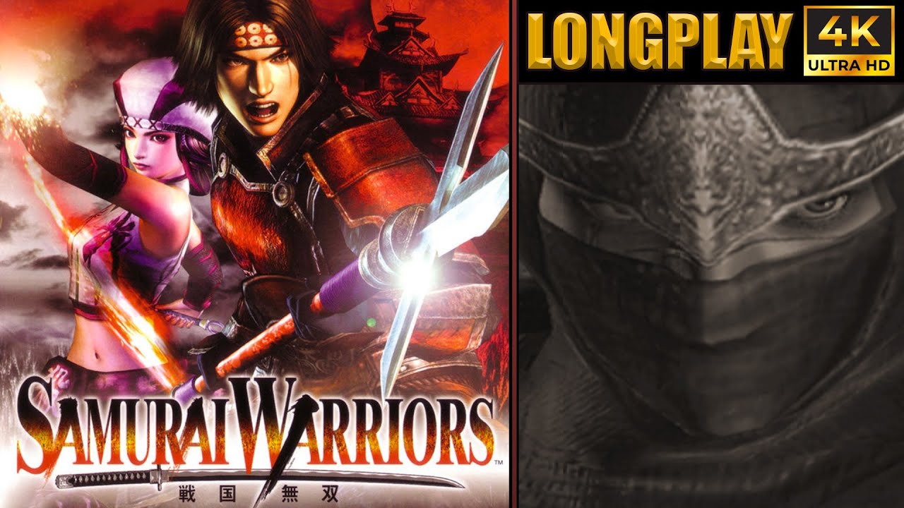 Samurai Warriors Longplay | Hanzo Hattori - Full Walkthrough - All Paths No Commentary PS2 4K