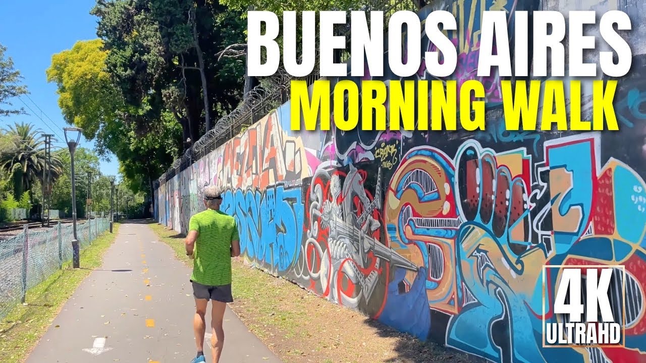 [4K] Scenic Train Ride into a Peaceful Nature Walk | Buenos Aires 🇦🇷