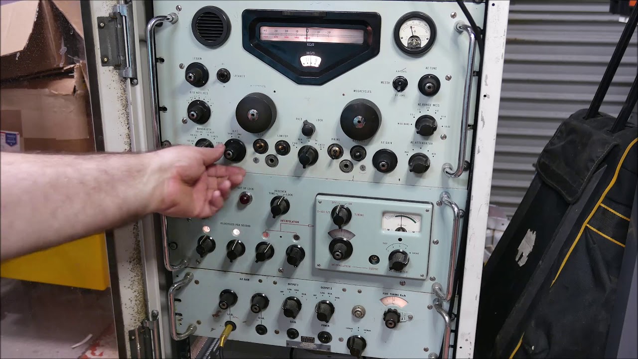 RACAL RA17 Mk II with MA1350 Synthesiser and RA218 SSB Adaptor