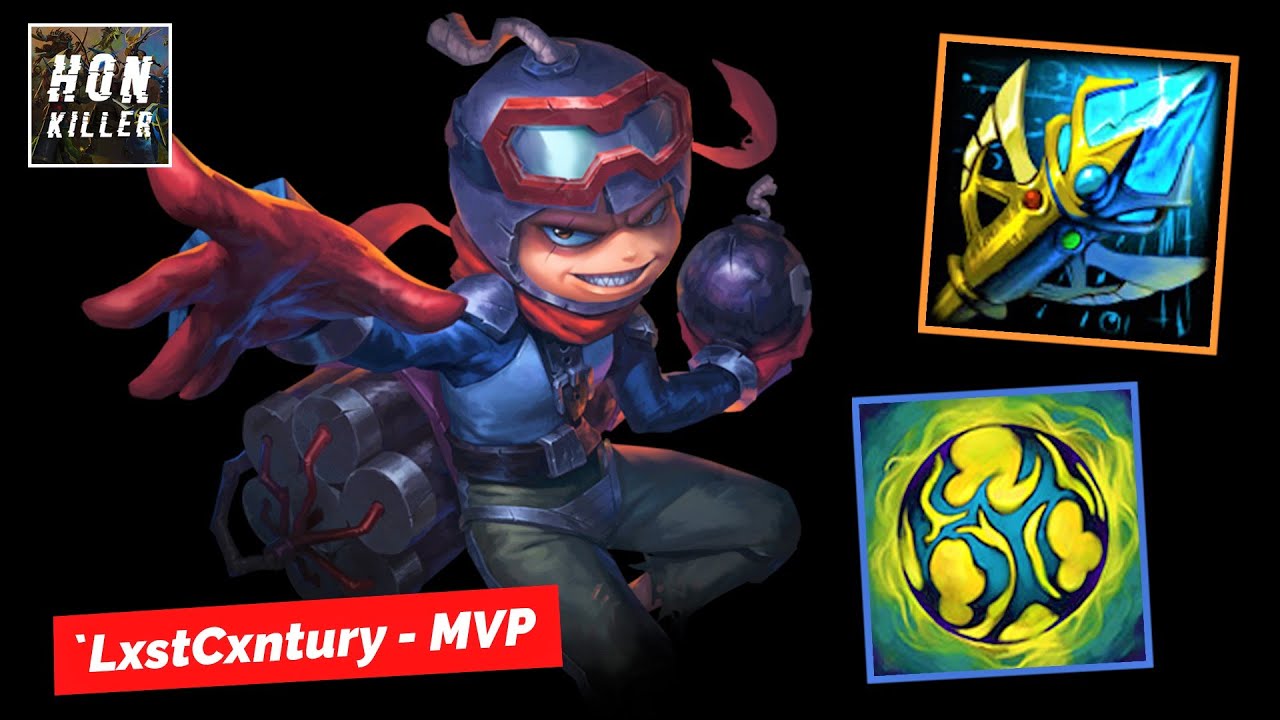 HoN Bombardier STAFF OF THE MASTER with RESTORATION STONE - MVP