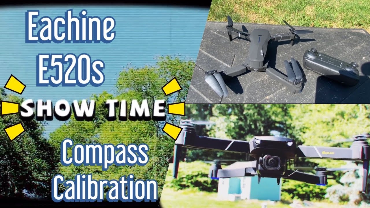 Eachine E520s COMPASS CALIBRATION using no cell phone