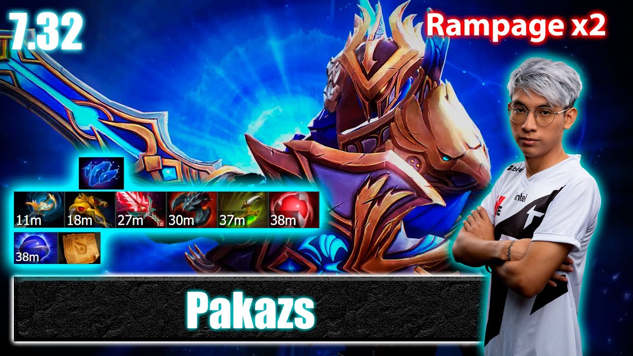 PAKAZS Sven CARRY Gameplay Patch 7.32 - Dota 2