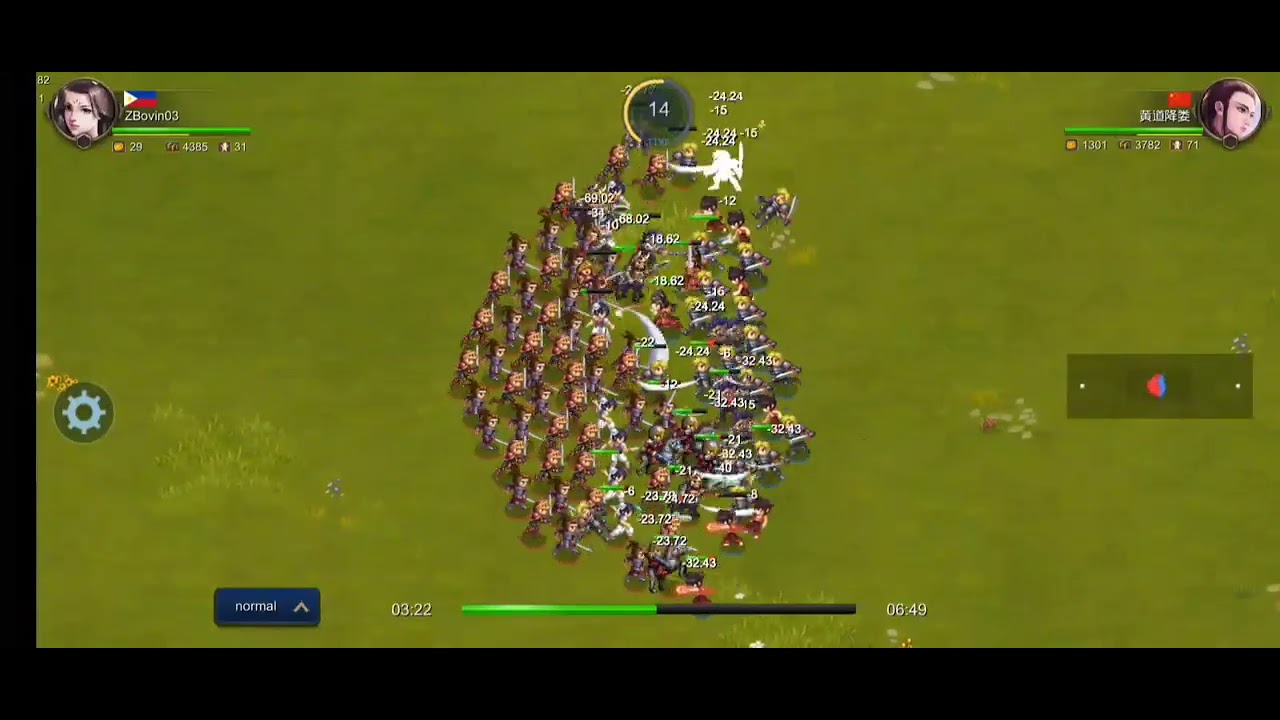 Miragine War 1v1 Replays #4 | Close Game