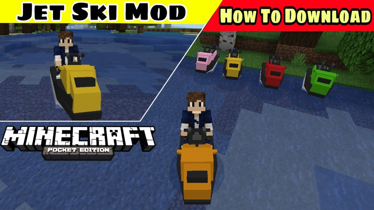 How To Download Jet Ski Mod In Minecraft