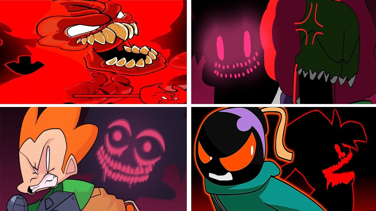 Evil Boyfriend Vs PICO, Tricky, Whitty Animations FRIDAY NIGHT FUNKIN'