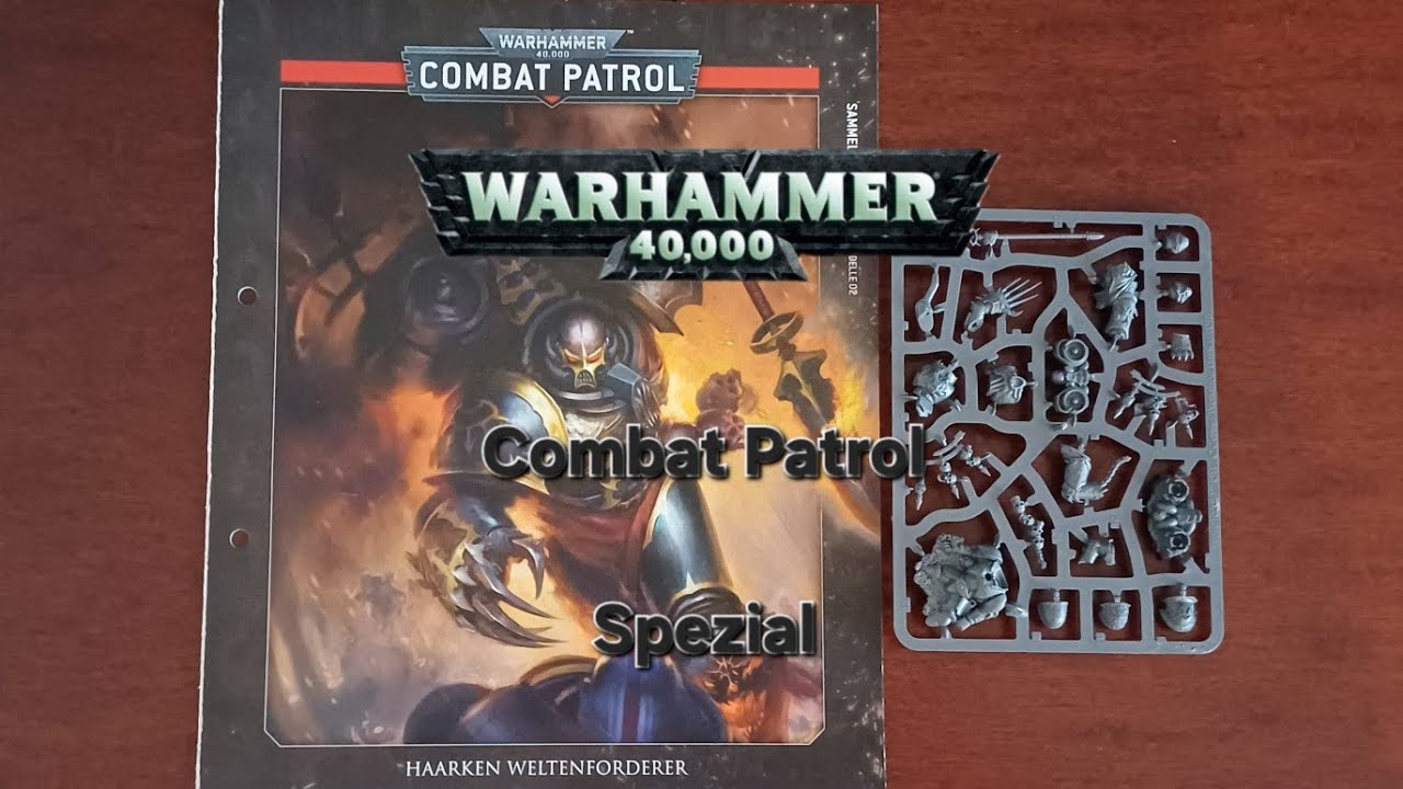 Warhammer 40k Combat Patrol Spezial Haarken Weltenforderer