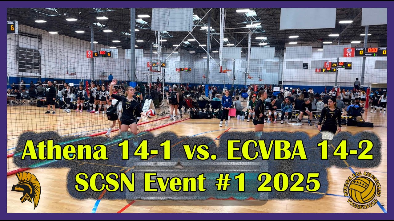 Athena 14-1 vs. ECVBA 14-2 12/20/25