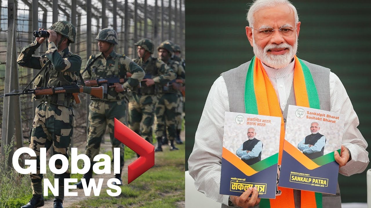 Indian PM Modi releases BJP election manifesto, puts Kashmir at centre of plan