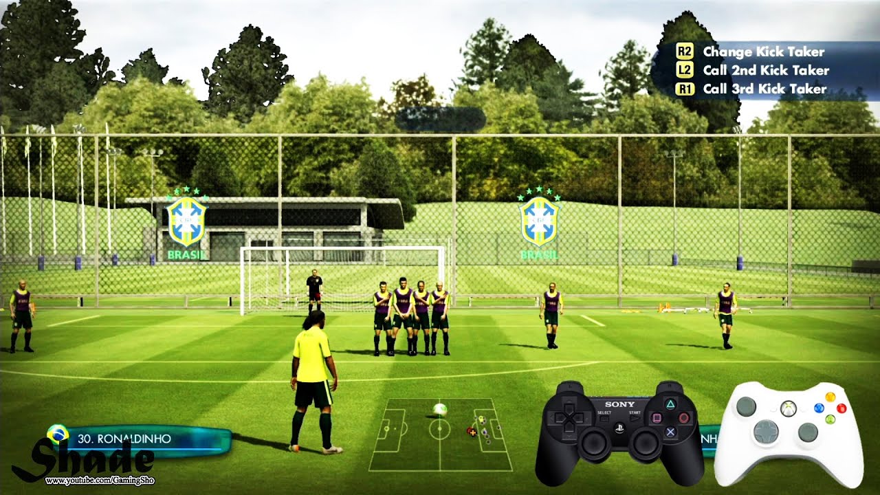 2014 FIFA World Cup Brazil Free Kick Tutorial | Xbox & Playstation | HD 1080p